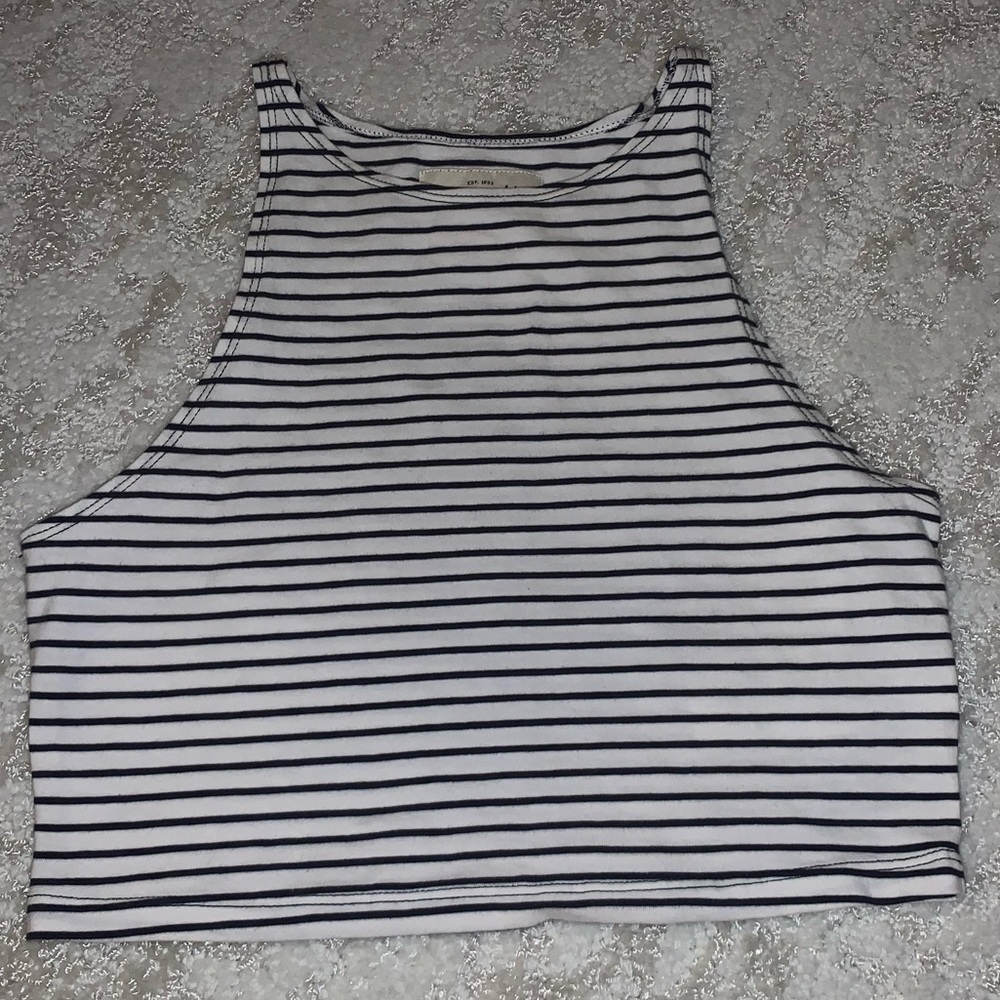 Striped Crop Top
